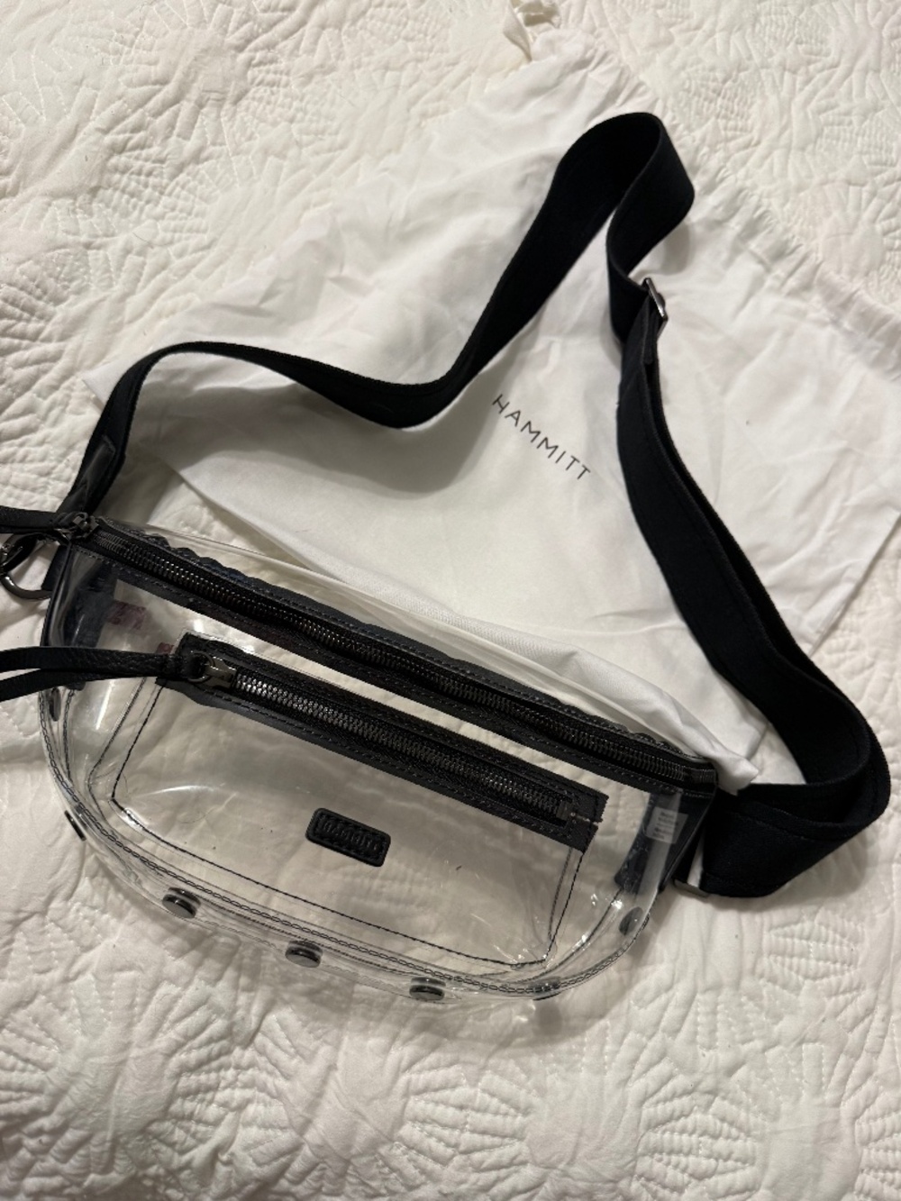 Hammit clear fanny pack